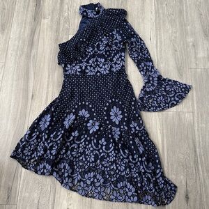 Parker Dress Lace Crochet One Arm